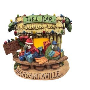 Margaritaville Holiday Village Tiki Bar 2009 In Box Jimmy Buffet RARE